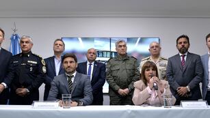 El gobernador Pullaro y la ministra Bullrich brindaron precisiones de la reunión.