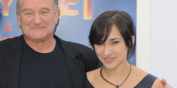 Zelda y Robin Williams.