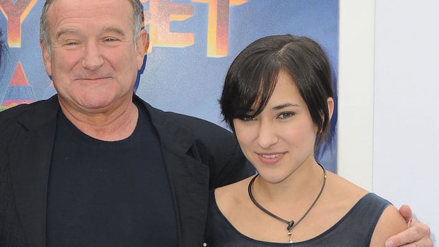Zelda y Robin Williams.