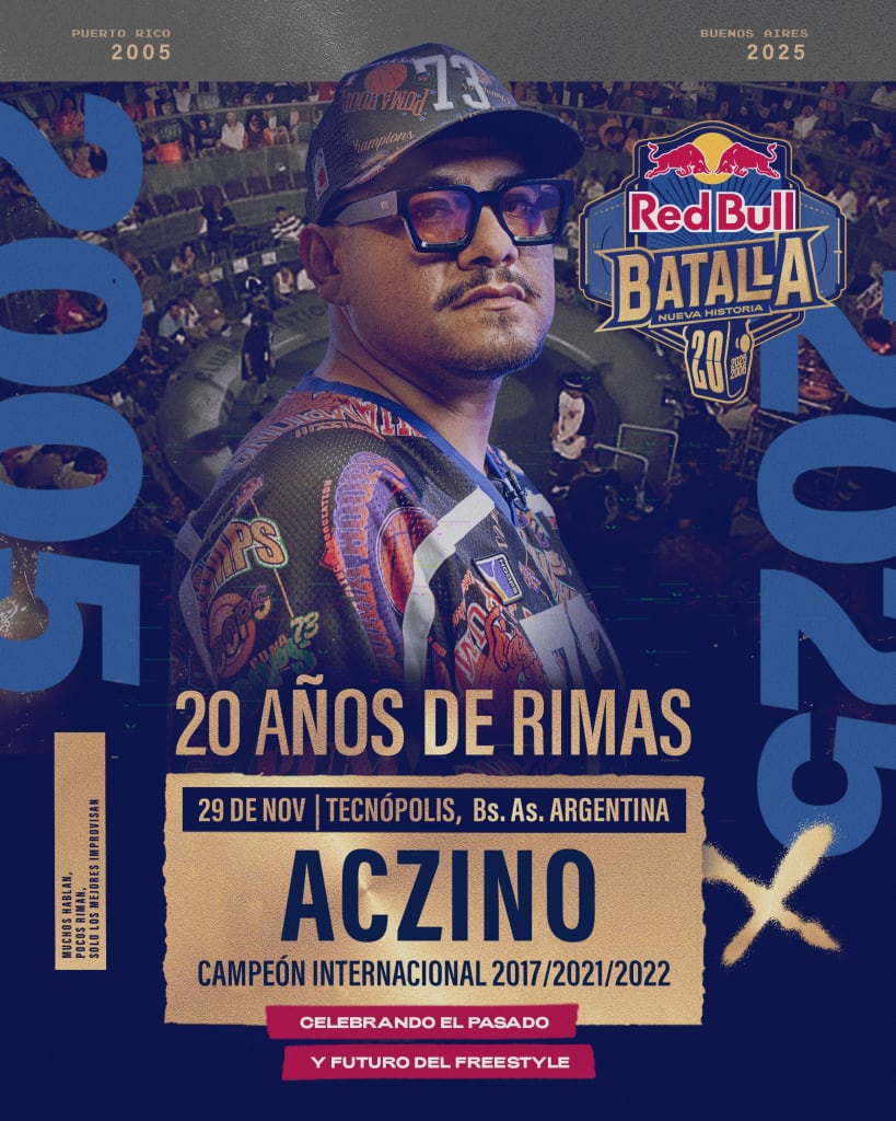 Quiénes son los freestylers que participarán de Red Bull Batalla: Nueva Historia