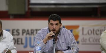 El presidente Juan Manuel Cavagliatto prepara un anuncio sobre la modernización del estadio de Instituto (Prensa Instituto).