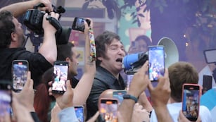 Milei en Tucumán. Foto: Dulce Márquez.