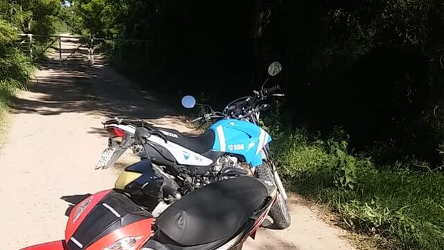 Moto encontrada por funcionarios municipales