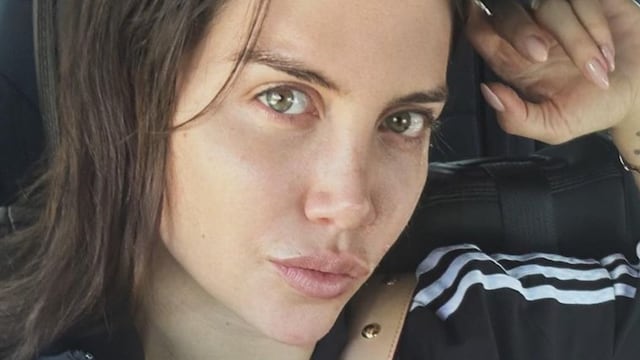 Wanda Nara en bikini negra. / Instagram