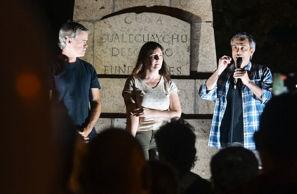 Guillermo Michel cerró su campaña en Gualeguaychú con críticas al modelo económico actual