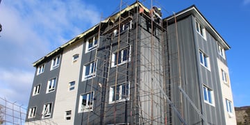 Las 64 viviendas del Barrio Río Pipo ya cuentan con un 50% de la obra ejecutada