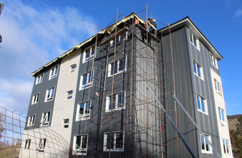 Las 64 viviendas del Barrio Río Pipo ya cuentan con un 50% de la obra ejecutada