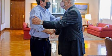 Encuentro entre Melella y Taiana