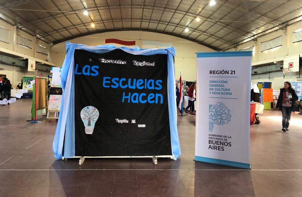 Tres Arroyos: Pablo Garate recorrió la muestra “Las Escuelas Hacen”