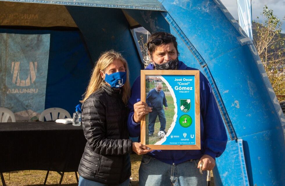 La ciudad de Ushuaia realizó un emotivo homenaje a “Cocol” Gómez
