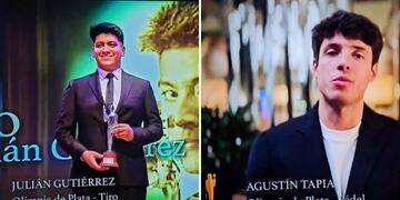 Raúl Jalil en sus redes sociales destacó las distinciones señalando que "son grandes exponentes del deporte argentino "