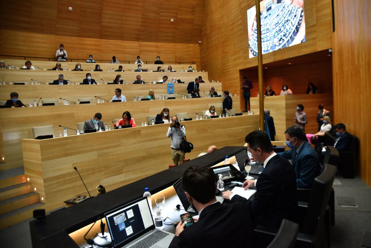 Sesión en la legislatura de Córdoba. (Pedro Castillo)