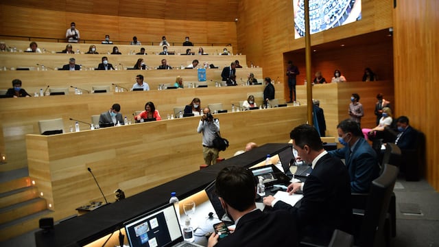 Sesión en la legislatura de Córdoba. (Pedro Castillo)