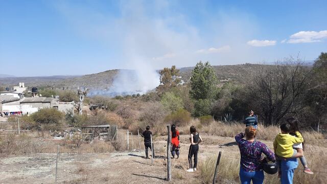 Tanti. Se perdieron 20 hectáreas de Bosque Nativo.