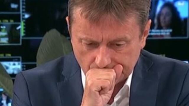 Un ministro serbio tuvo un ACV en vivo