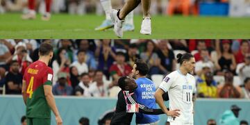 Las imágenes del inedito momento