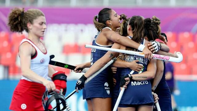 Las Leonas vapulearon a Canadá en el mundial de Hockey