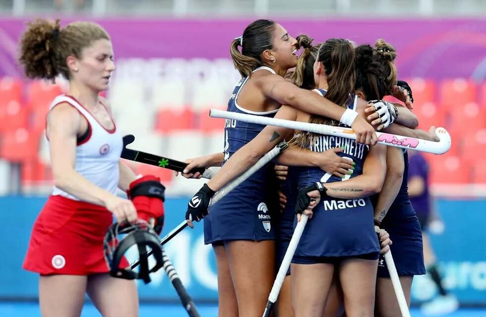 Las Leonas vapulearon a Canadá en el Mundial de Hockey