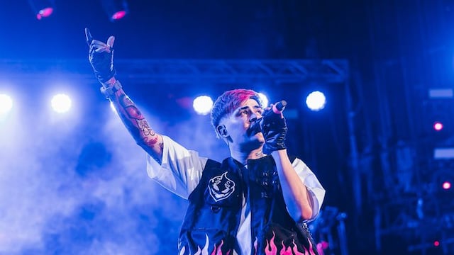 Lit Killah se presentó en "El Bosque" de Quilmes.