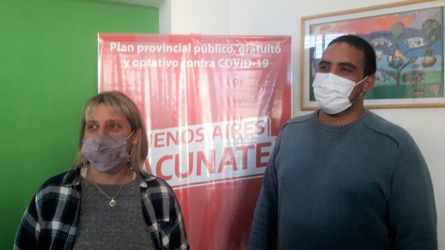 Vanina Zurita y Maximiliano González de ATE