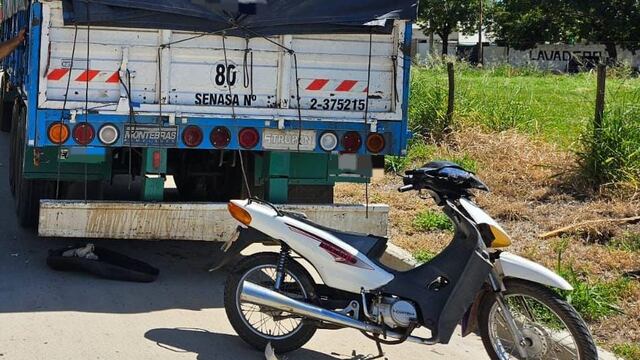 Falleció un hombre de 26 años en Arroyito tras impactar contra un acoplado