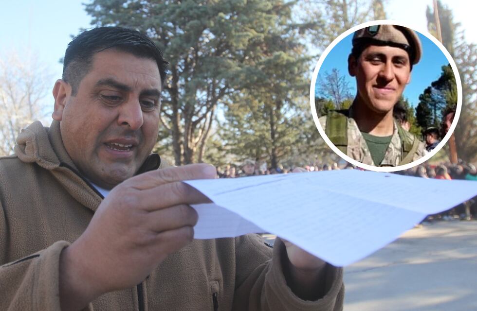 El conmovedor discurso del padre de Pablo Córdoba, el soldado que encontraron muerto en Zapala