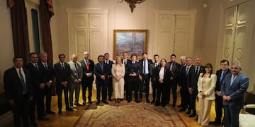 Milei se reunió con gobernadores afines y dialoguistas.