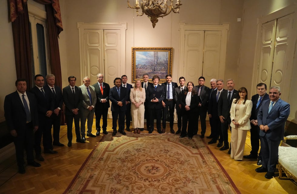 Javier Milei tuvo su foto de unidad y va por el Presupuesto