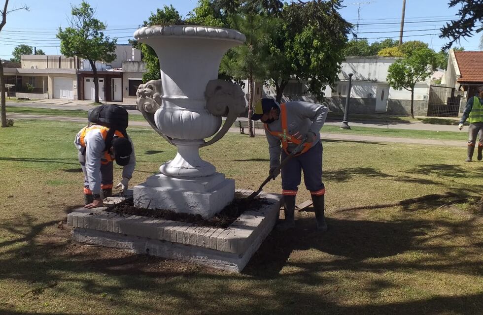 El municipio trabaja por espacios verdes de calidad