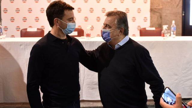 Rodrigo de Loredo y Mario Negri, protagonistas de Córdoba en la ruptura de la UCR a nivel nacional (Facundo Luque).