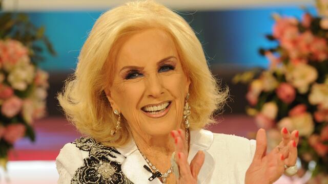 Mirtha Legrand volvería muy pronto a la televisión.