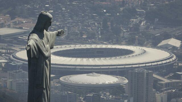 El fastuoso estadio Maracaná, primera escala para Talleres en su la Copa Libertadores. Será en su primer encuentro como visitante por el Grupo H, ante el Flamengo (AP).