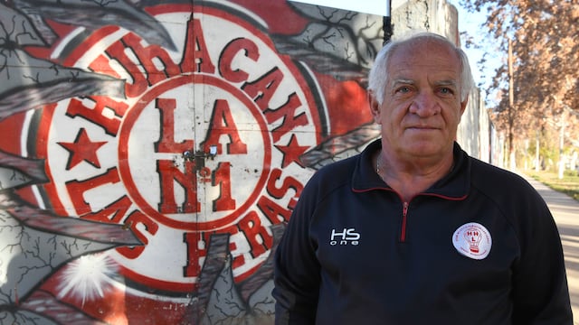Rafael Giardini ex jugador de fútbol y presidente del club Huracán Las Heras.
