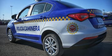 El video del conductor registrando el accionar de la Policía Caminera de Córdoba. (Policía).