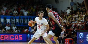 El base Nicolás Copello habló del "factor suerte en los tiros del final" en la caída de Instituto ante Flamengo por la Champions. (Fiba)