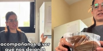 La sorpresa que se llevaron las encargadas de un departamento de alquiler.