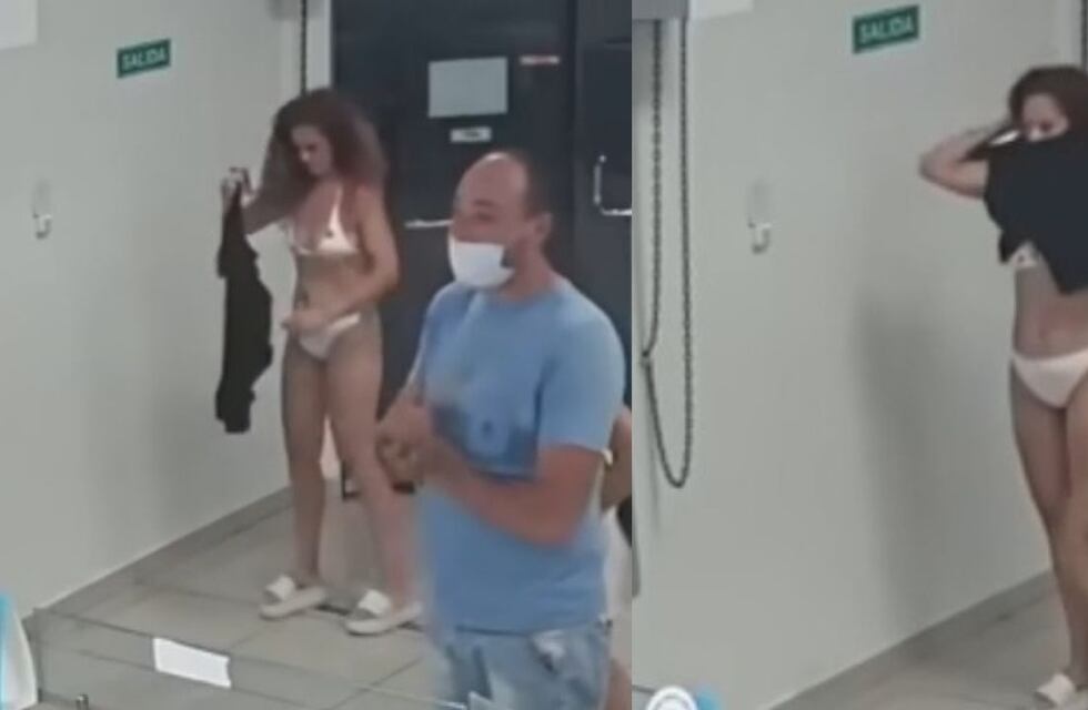 Usó su vestido como tapabocas para ingresar a una heladería en Mendoza y la echaron por exhibicionismo