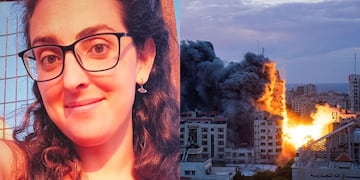 Estado de guerra en Israel. El relato de una joven de Córdoba que vive en Asdod.(AP).