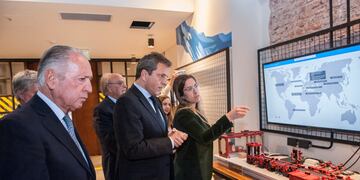 Sergio Massa y Daniel Funes de Rioja