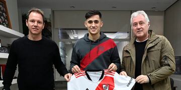 Pablo Solari fue presentado por River. ¿Cuál será su número de camiseta?