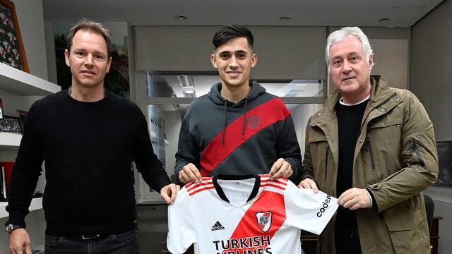 Pablo Solari fue presentado por River. ¿Cuál será su número de camiseta?