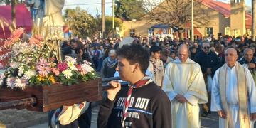 Una multitud de fieles rafaelinos celebraron el día de San Cayetano