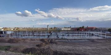 En 50 días estará listo el hospital modular en Bouwer, para atender a internos con COVID-19.