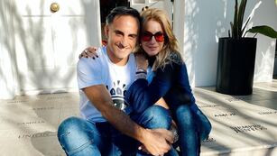 Los Latorre se casaron el 11 de agosto de 1994, cuando el exfutbolista era el 10 de Boca. (Archivo La Voz).