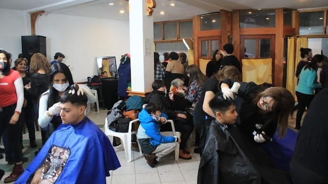 Exitosa “Maratón de corte de pelo”