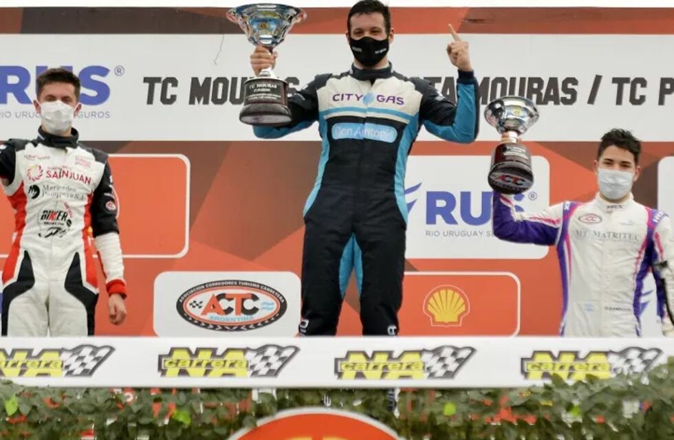 TC Mouras: Azar ganó en La Plata y el sanjuanino Tobías Martínez fue el escolta