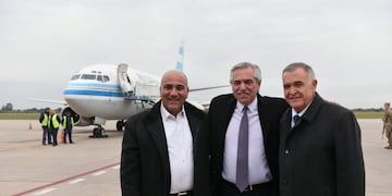 Alberto Fernández llegó a Tucumán.