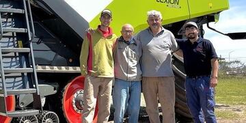 El joven cordobés que ayuda a su abuelo en el campo de Canals.