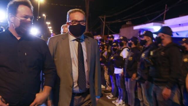 El funcionario consideró que la Policía tendrá un rol "clave" junto al personal municipal y sanitario. (Gobierno de Santa Fe)