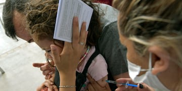 El esquema de vacunación en niños de entre 3 y 11 años en el marco del Plan Estratégico de Vacunación contra la COVID-19 que despliega el Gobierno Nacional, comenzó antes que en China. Foto: Los Andes/Orlando Pelichotti